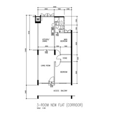 Blk 480 Jurongville @ Street 41 (Jurong West), HDB 3 Rooms #574160851
